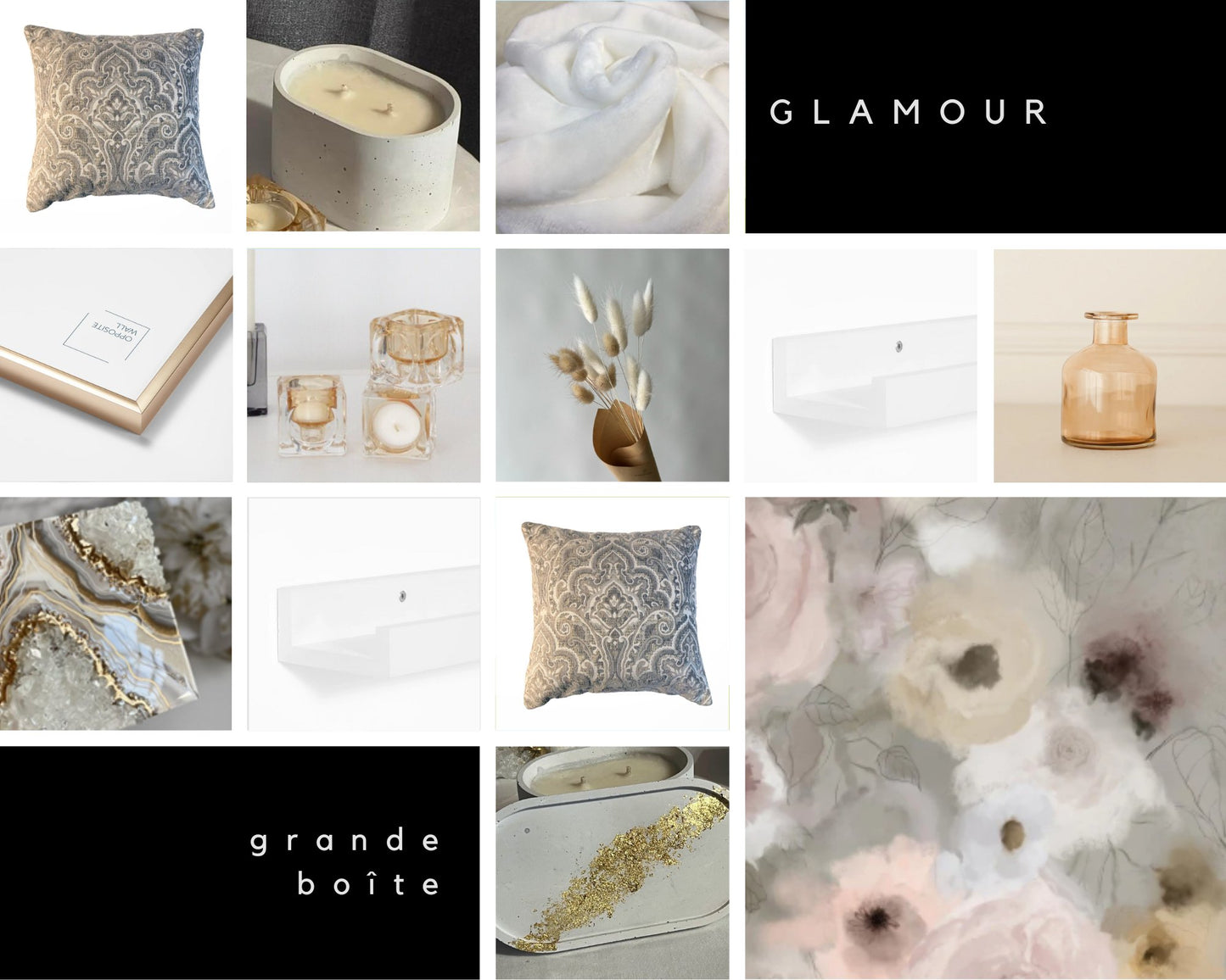 La glamour - Déco en boîte