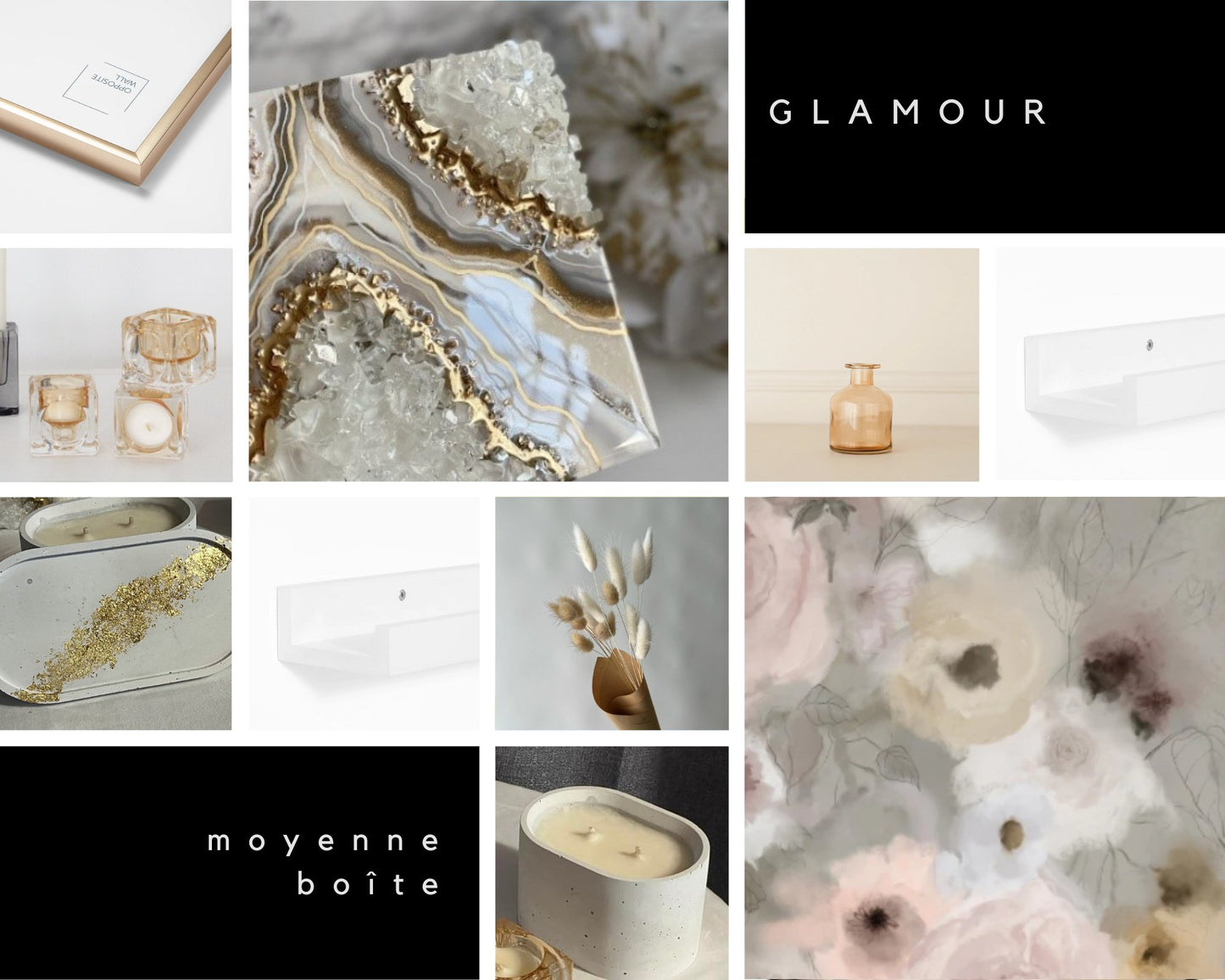 La glamour - Déco en boîte
