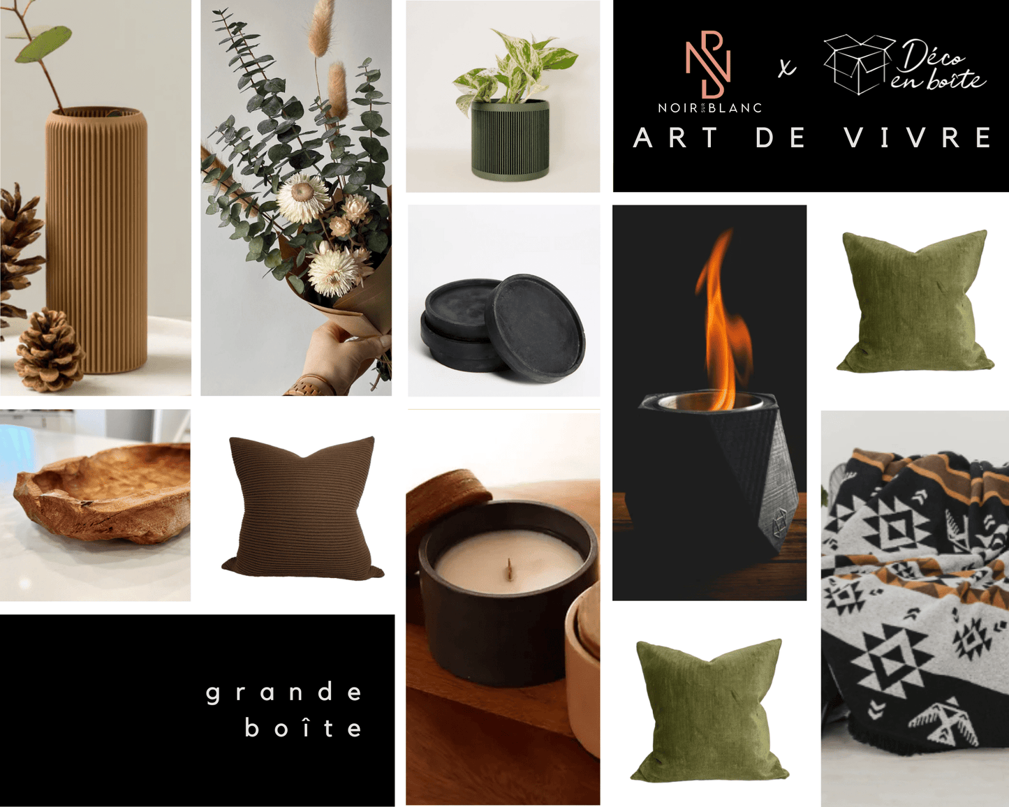 Collection Art de vivre - Déco en boîte