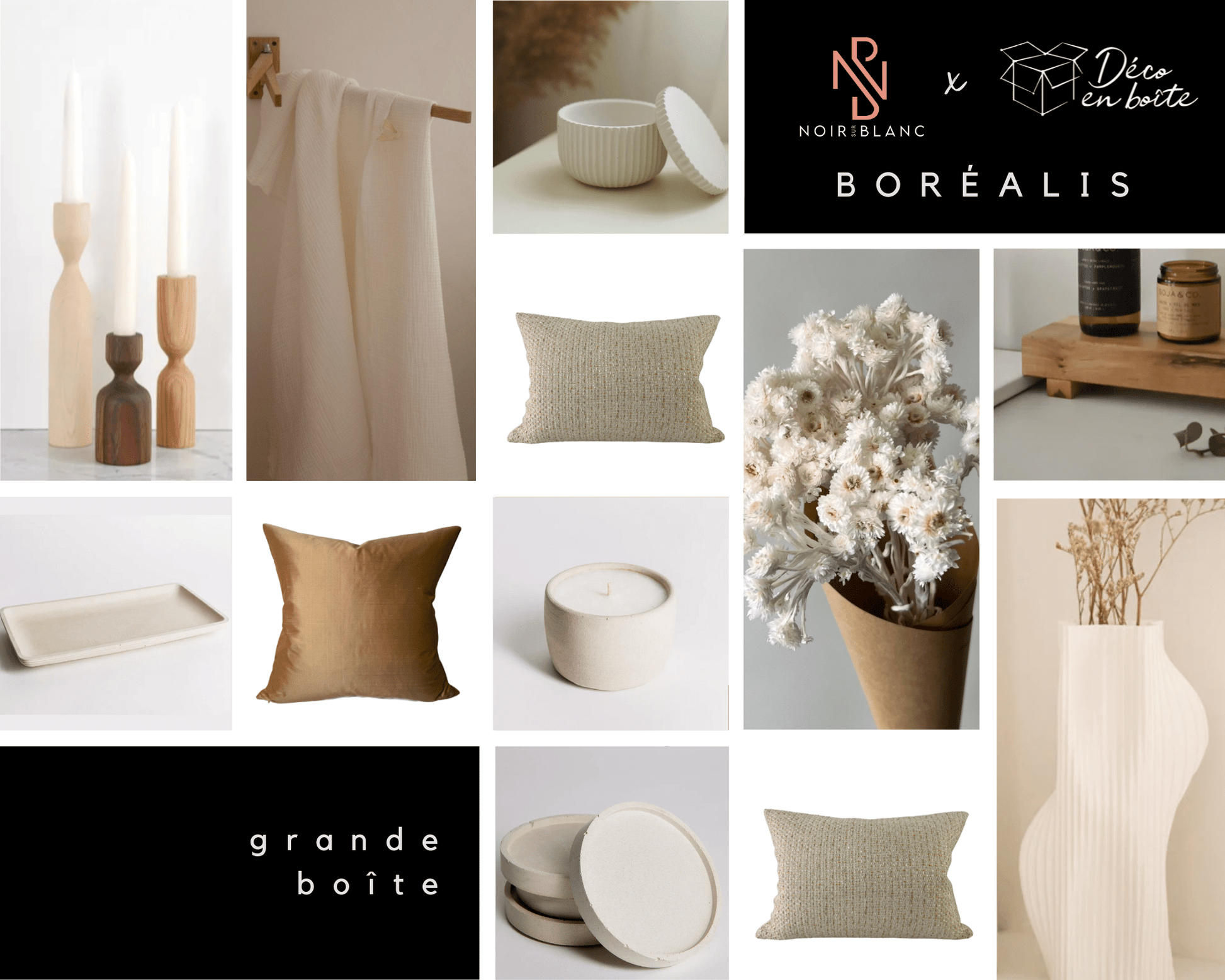 Collection Boréalis - Déco en boîte